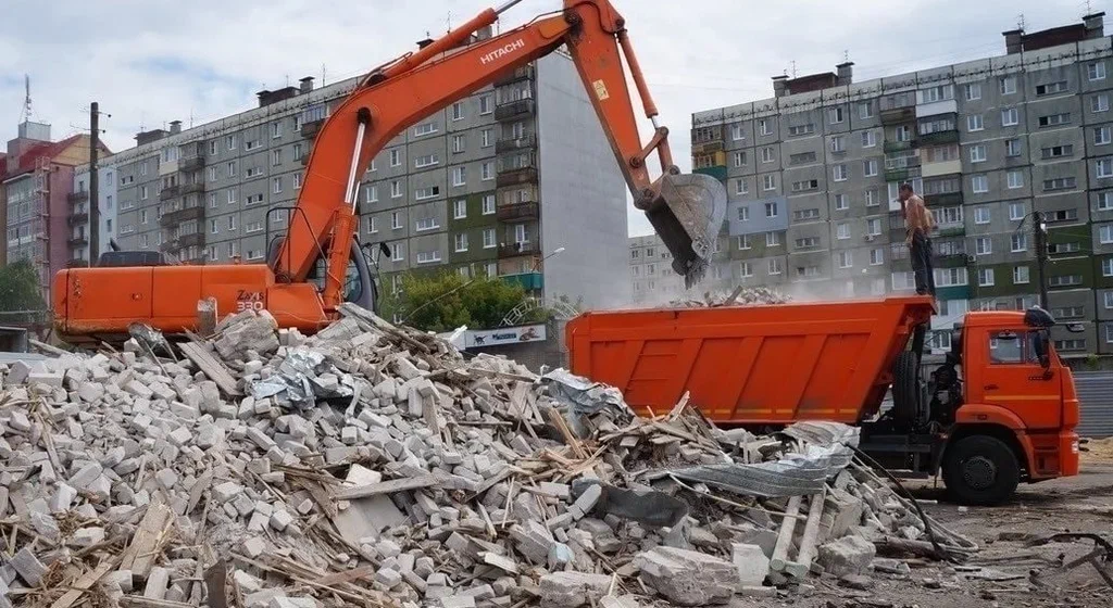 Профессиональный вывоз строительного мусора в Красном Сулине в октябре